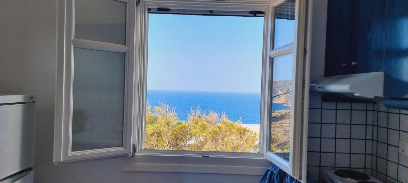 Syros Apartments Suites Chryssonisos Kini Exterior photo