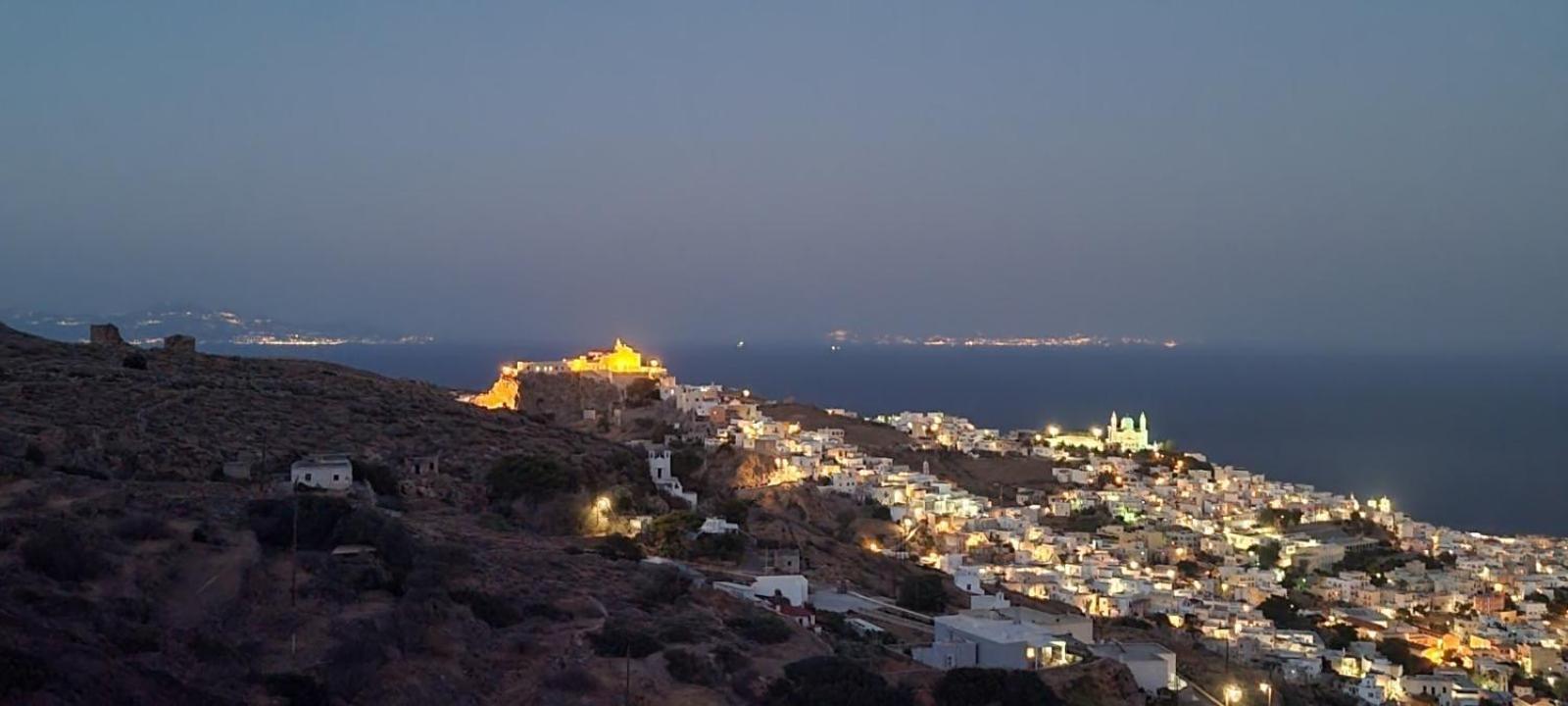 Syros Apartments Suites Chryssonisos Kini Exterior photo